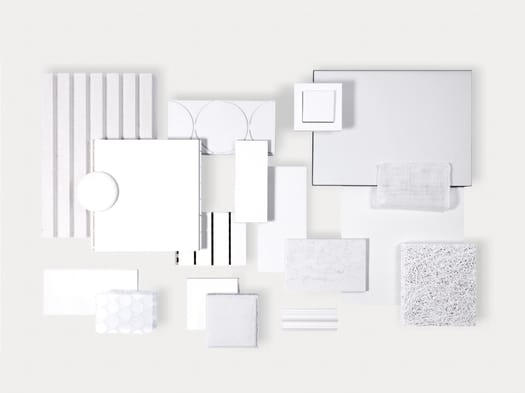 Pantone Colour of the Year 2026: Cloud Dancer secondo Material Bank