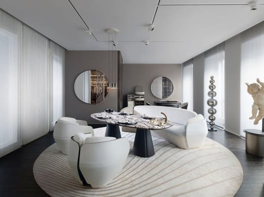 Tavolo Floria, Design Pierre-Yves Rochon, 2025