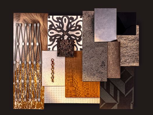 Riflessi nella luce, una selezione curata da Material Bank