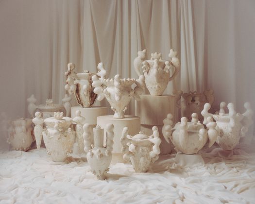 Jomon Vessels by Noe Kuremoto - Photo by Kestutis Zilionis