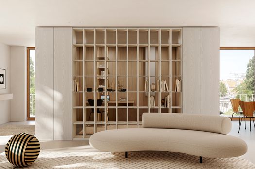 ELEMENTI NELLO SPAZIO CHE DEFINISCONO RITMO, FUNZIONI E PERCORSI