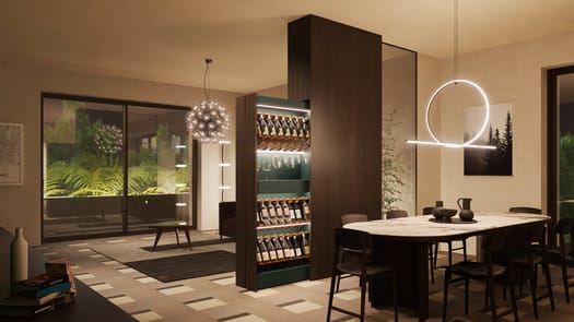 Bigfoot Chianti, modulo cantina a scomparsa Protekdesign