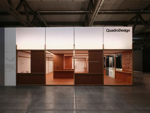 Quadrodesign booth - photo Luca A. Caizzi
