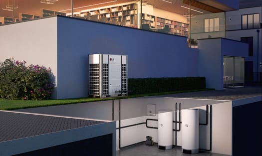 LG presenta la nuova pompa di calore Therma V Monoblocco G da 51 kW