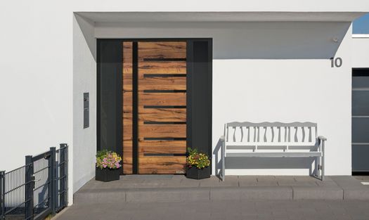 ThermoSafe MatchDecor black.edition di Hörmann, ingresso total black