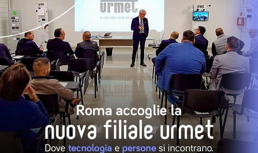 Urmet inaugura la nuova filiale di Roma