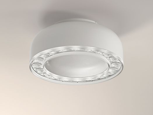 Ribeira, lampada iGuzzini a soffitto, design David Chipperfield