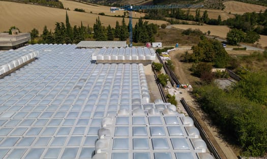 Renolit Alkorplan per la copertura della Clinica Ubarmin di Pamplona