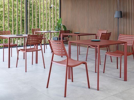 NINA, poltroncina da giardino Vermobil, design STUDIO ZETASS