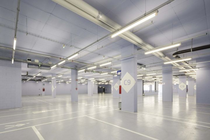 La soluzione mpm per il parcheggio di City Life da 20 mila metri quadrati in resina