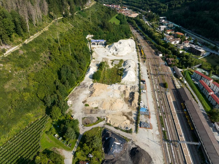 Dal portale sud di Fortezza (Italia), i treni passeggeri potranno raggiungere Innsbruck (Austria) in 25 minuti anziché 80