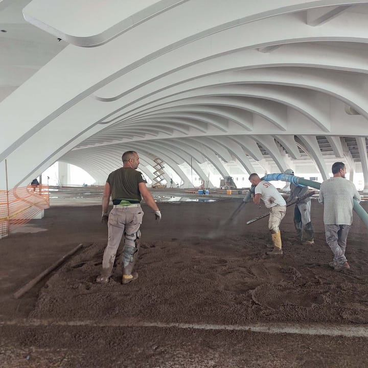 Vela di Calatrava rinasce per il Giubileo con il supporto di Laterlite