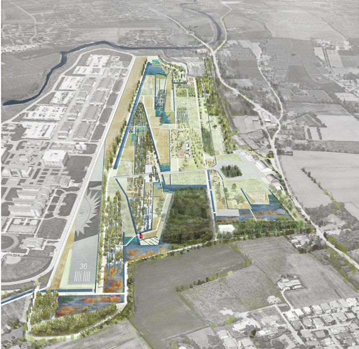 Parco della Pace. Team di progetto: PAN Associati, EMF Estudi Marti Franch, ITS S.r.l., arch. Franco Zagari