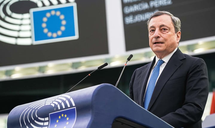 Il Presidente del Consiglio Mario Draghi al Parlamento Europeo - europarl.europa.eu