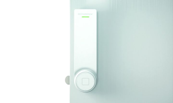 SmartLock - Serratura Elettronica Per Armadio Con Scheda IC, Installazione Senza Fori, Perfetta Per Cassetti E Mobili
