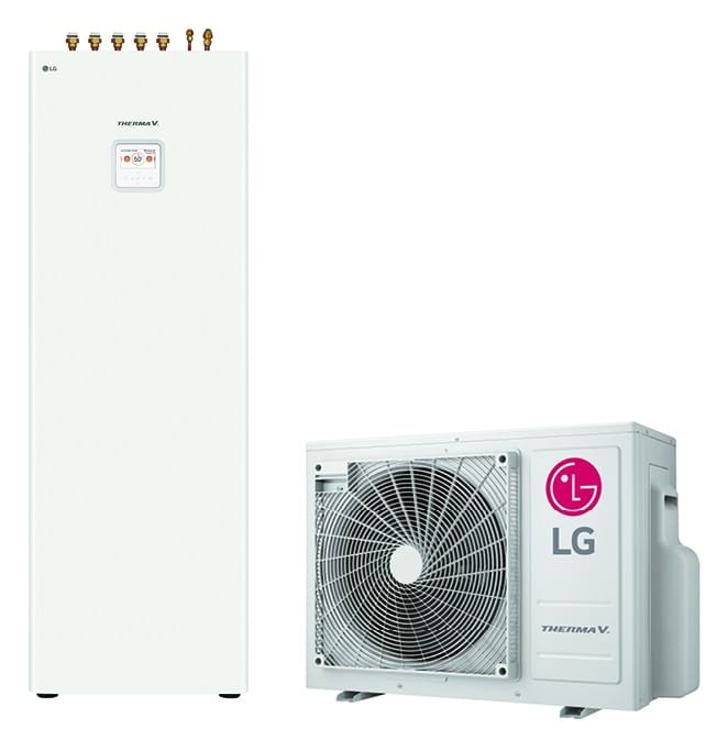 LG presenta le nuove unità esterne Therma V Split da 4 E 6 KW 