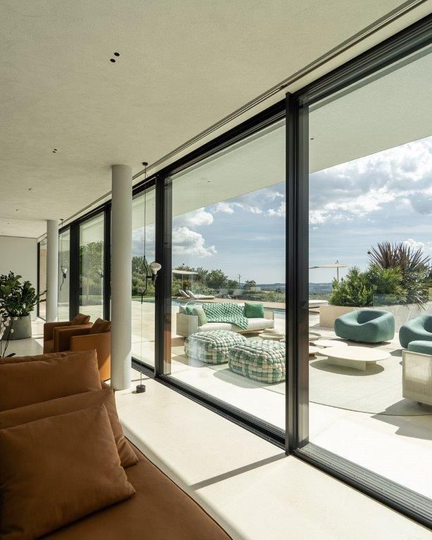 Schüco, soluzioni in alluminio per Villa F