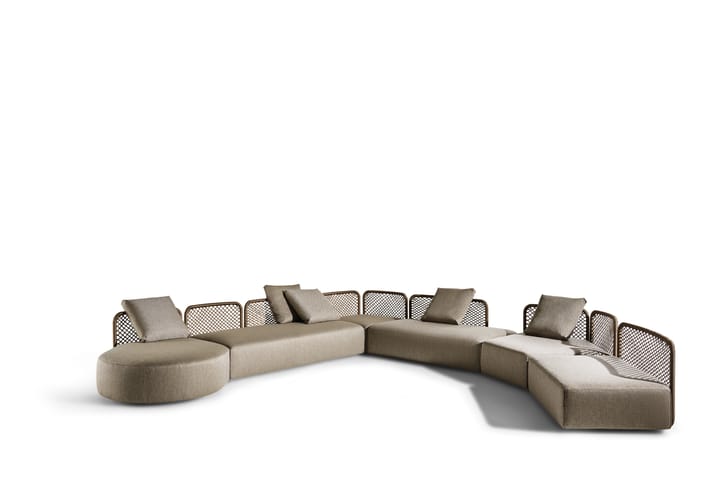 Divano modulare da esterno Twils