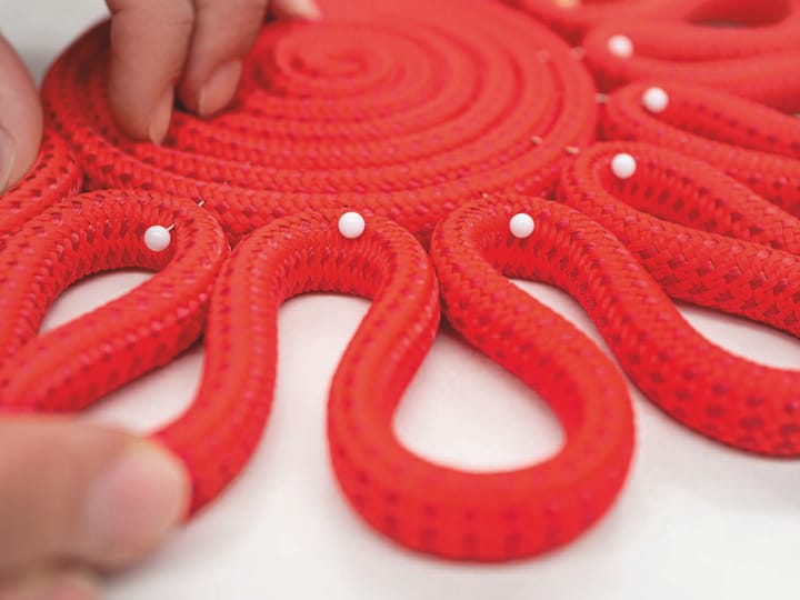 Tappeto Shang in corda Rope