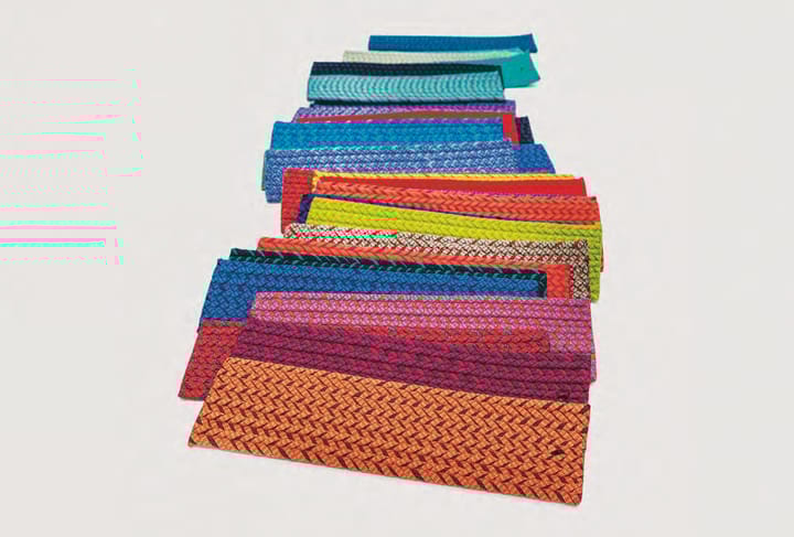 Tappeti Ray con intrecci di Rope 