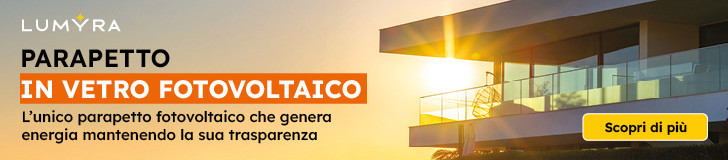 Parapetto fotovoltaico