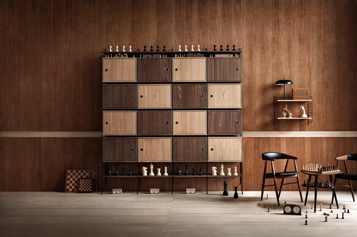 75th anniversary of String System, the iconic shelf by String Furniture