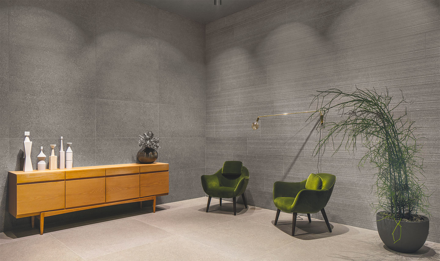 Ceramiche Keope and the charm of Suite contemporary stone