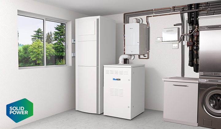 Micro-cogeneratore ad alta efficienza energetica BlueGEN SOLIDpower