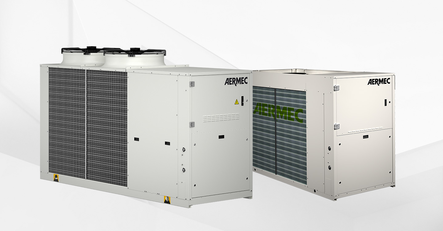 Refrigeratori e pompe di calore ad alta efficienza Aermec