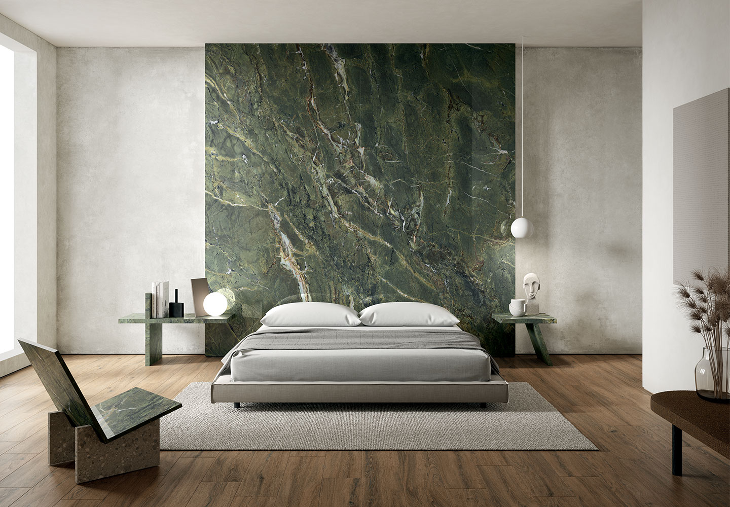 Ariostea Ultra large slabs: floors and walls porcelain stoneware