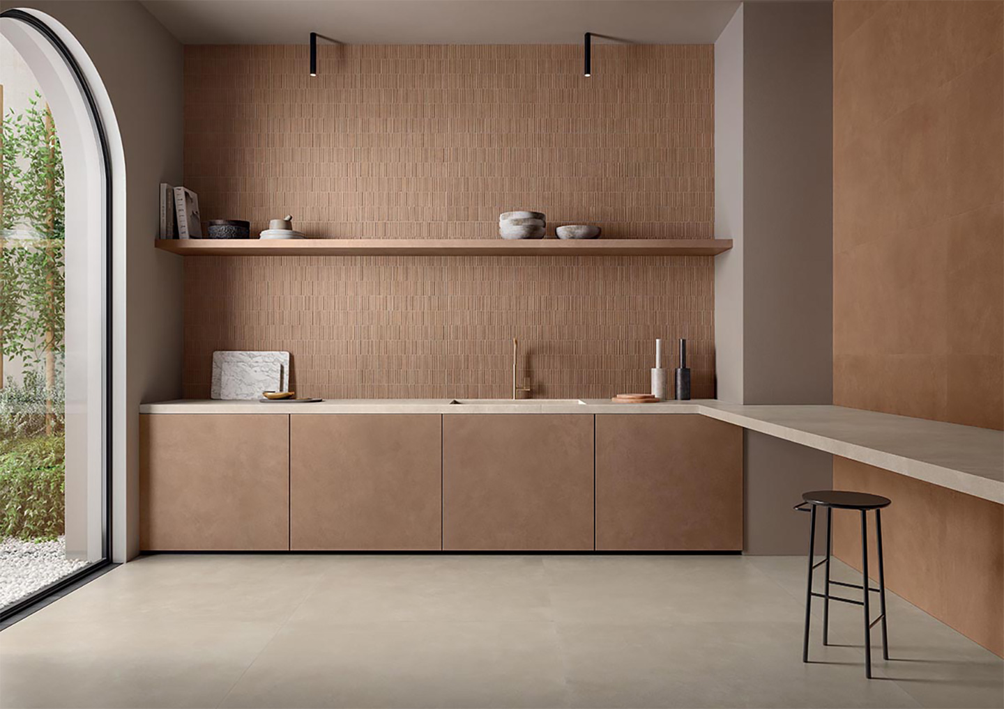Ceramic surfaces Terre by Italgraniti: the true essence of unfired earth