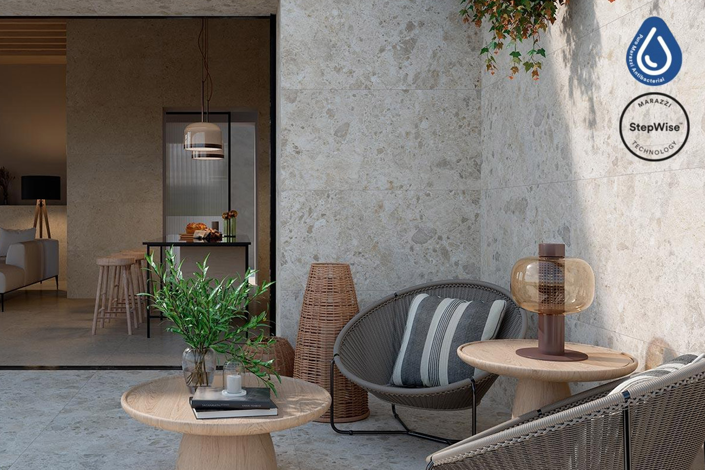 Marazzi Puro Antibacterial Technology For Ceramic Surfaces