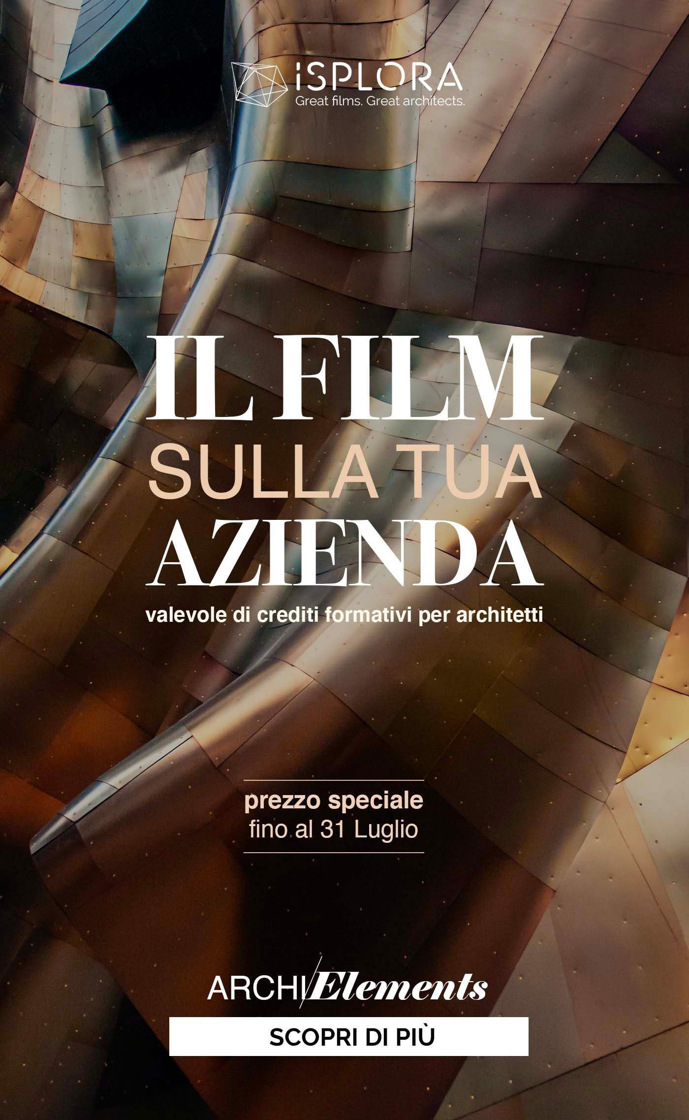 Il film sulla tua azienda, in offerta fino al 31 luglio
