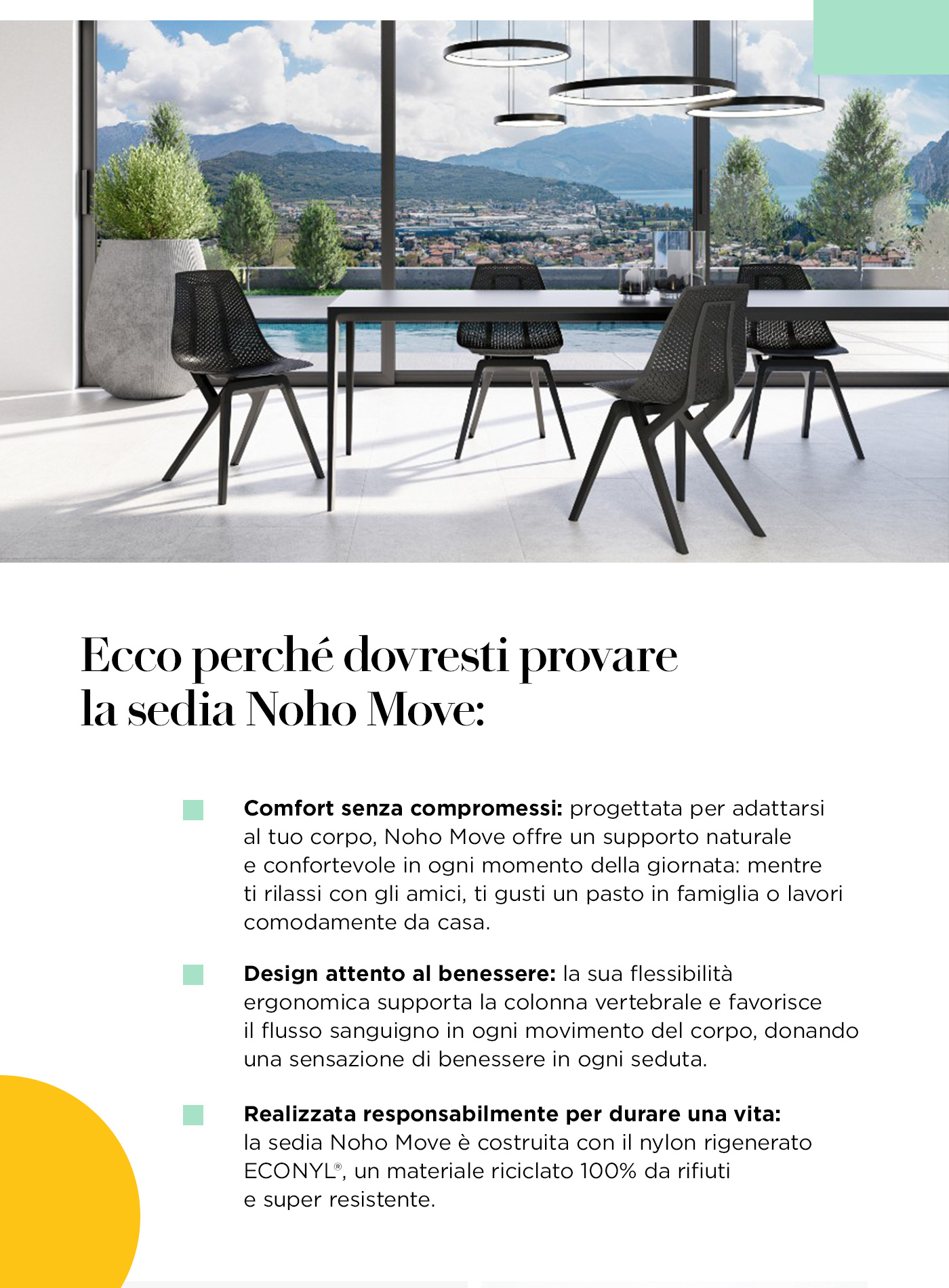 Econyl - Noho Move chair