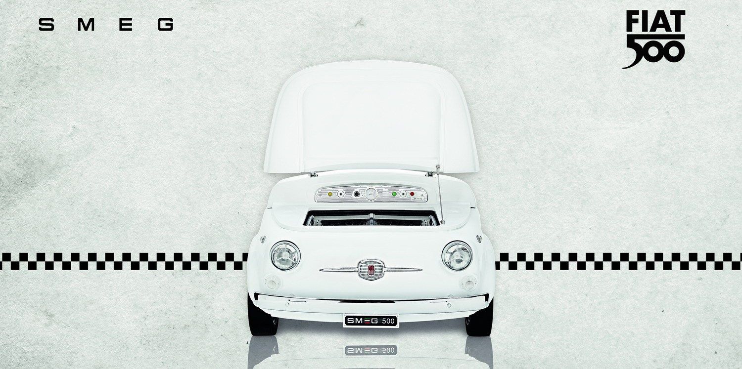 FIAT 500 Design Collection by Smeg