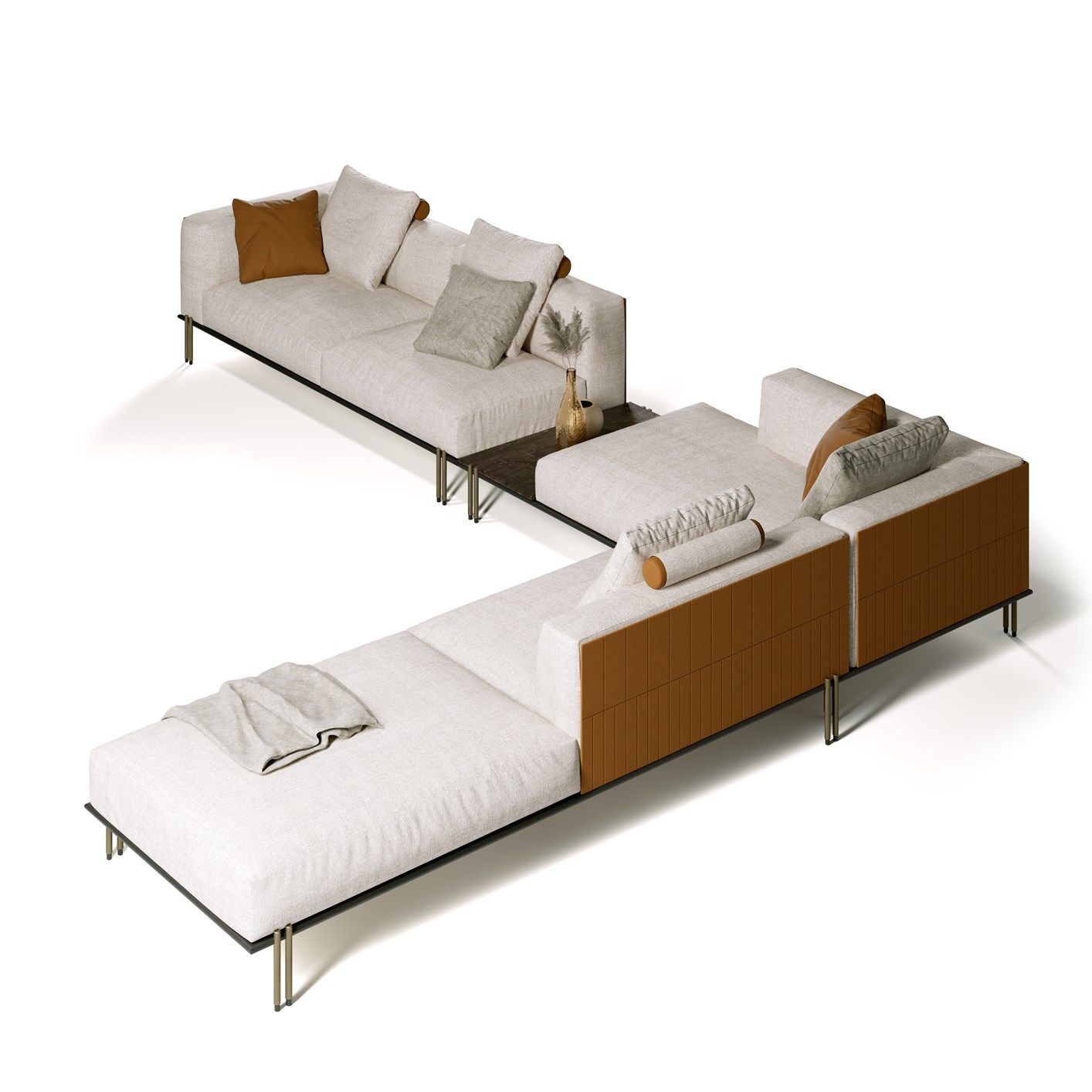 The Soft Ratio collection by Paolo Castelli is inspired by the 1950s