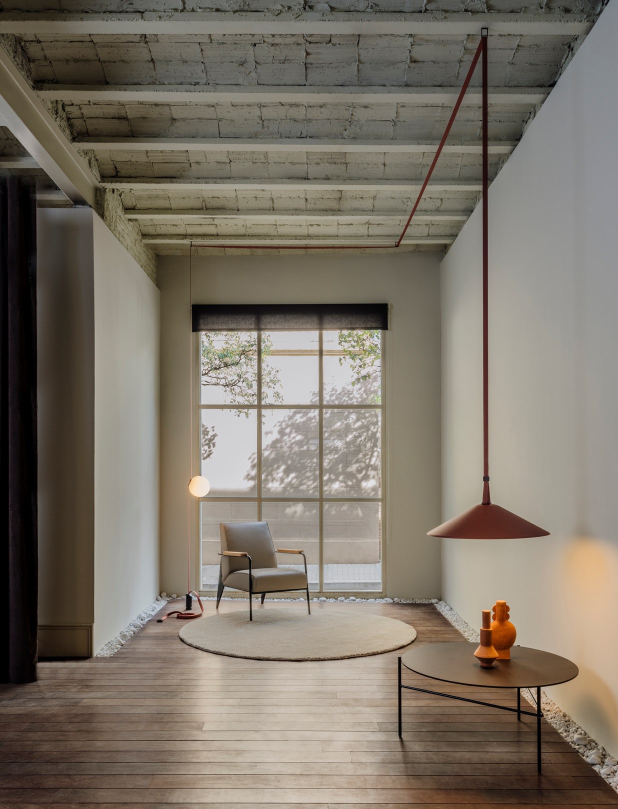 The new lighting system designed by Stefan Diez for Vibia