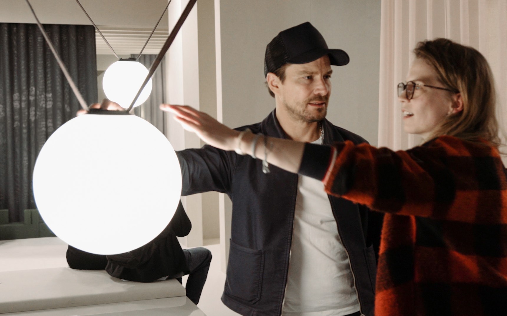 The new lighting system designed by Stefan Diez for Vibia