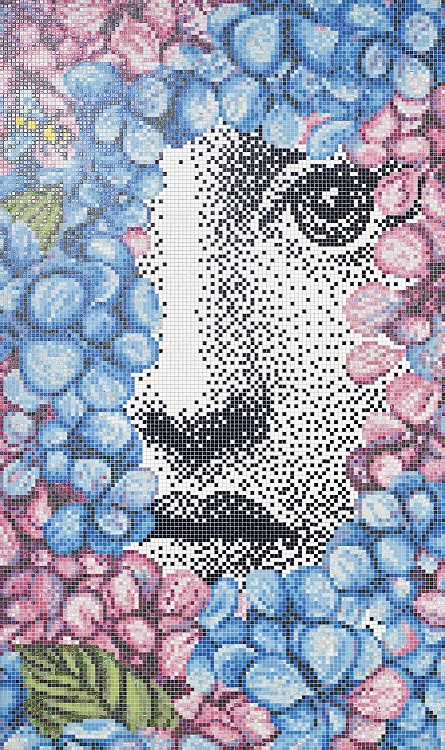 Fornasetti's Bisazza mosaic coverings