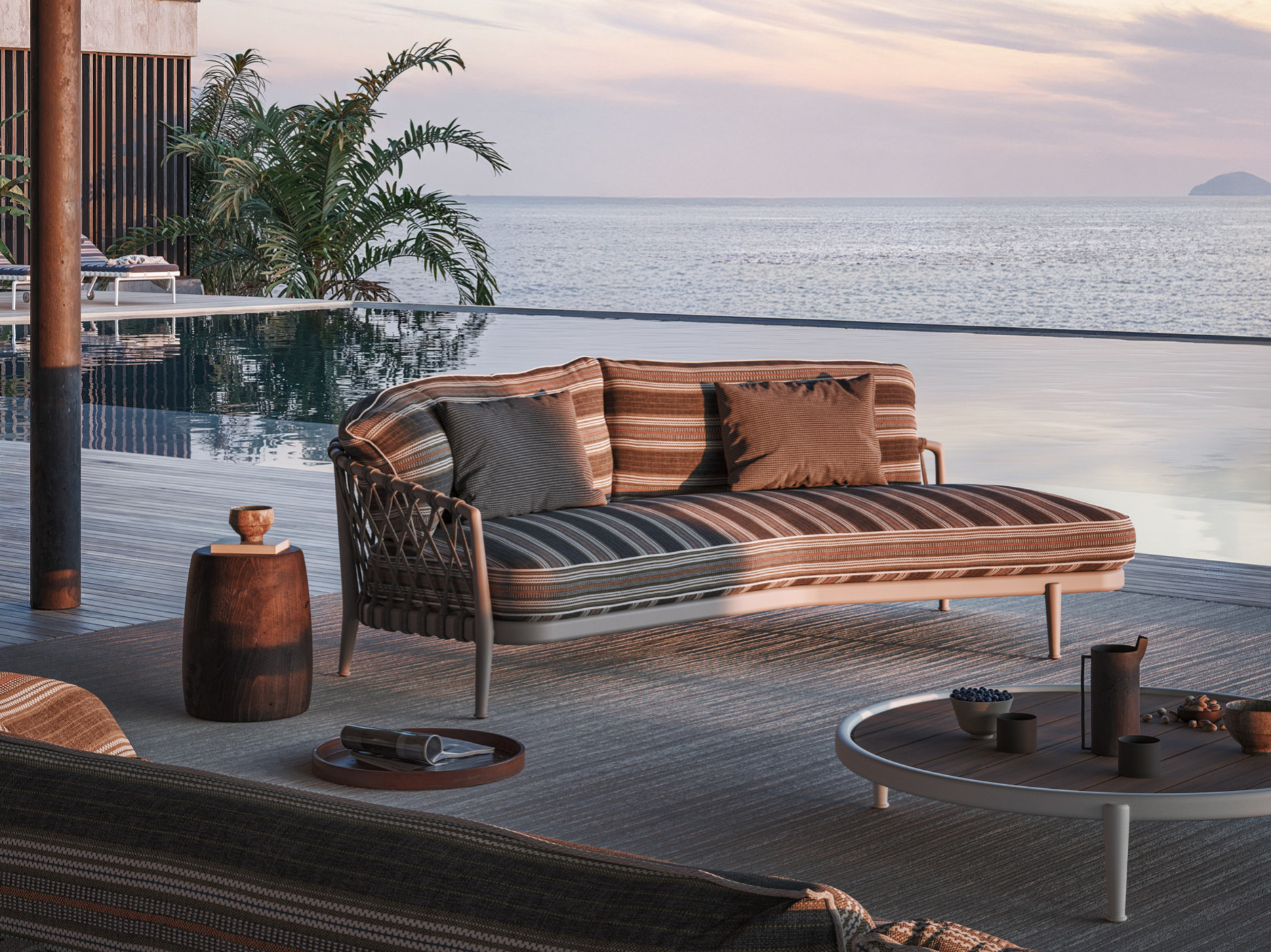 Outdoor chairs and tables by B&B Italia Outdoor designed by Antonio ...