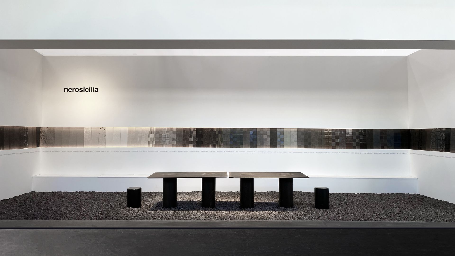 Nerosicilia Group at Cersaie 2026 with the stand by Leonardo Talarico