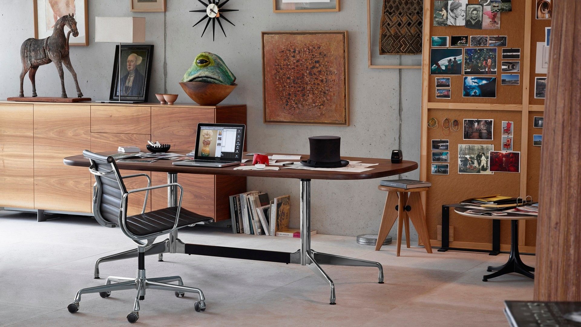 How to Design a Midcentury Modern Home Office