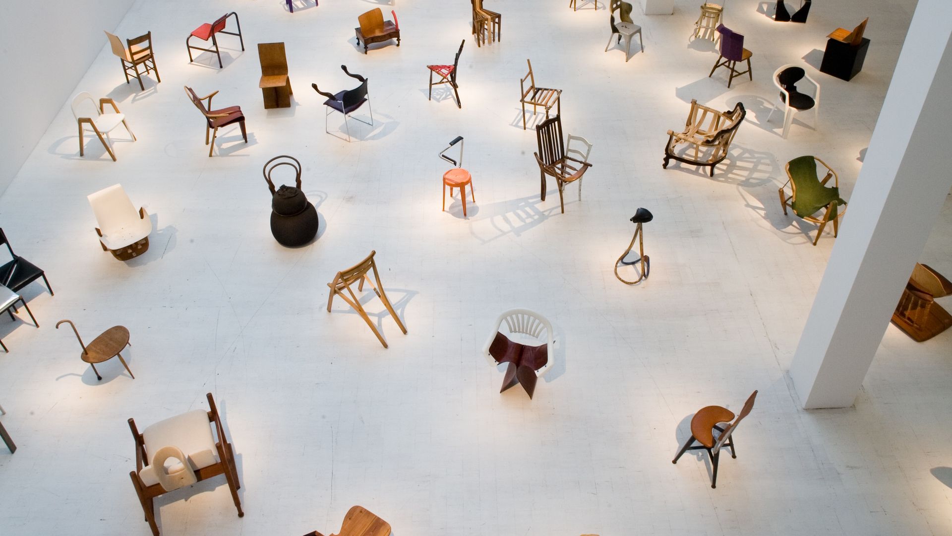 100 chairs in 100 days' by Martino Gamper Enters an International