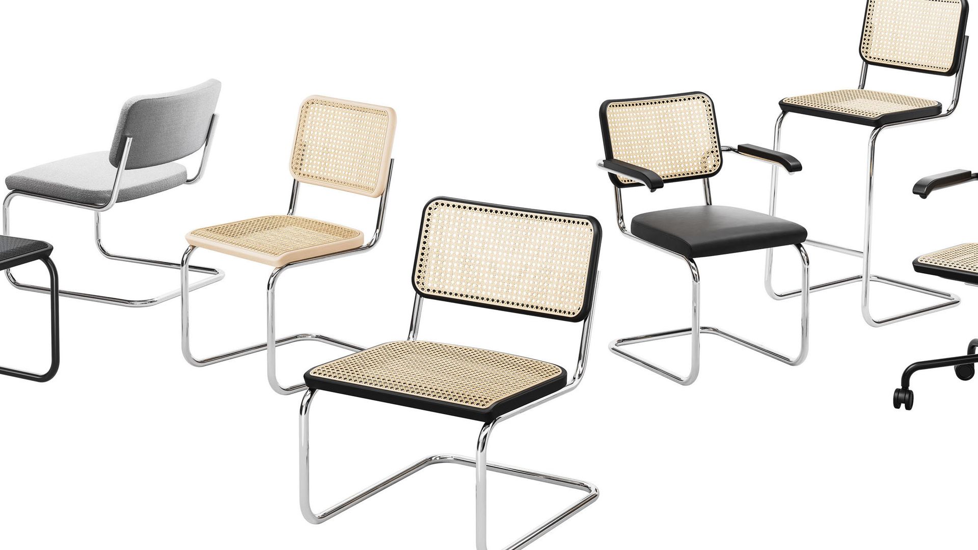 The new Thonet lounge chair revisits the S 32 cantilever chair