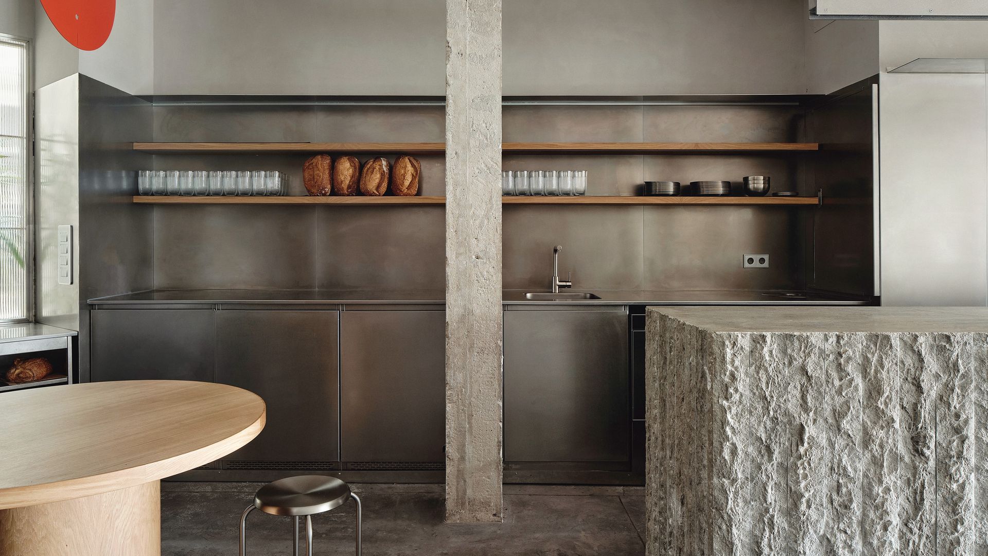 Compact Table For Radiator 6 Design Tricks for Small Brutalist Kitchens Under 130 Sq Ft