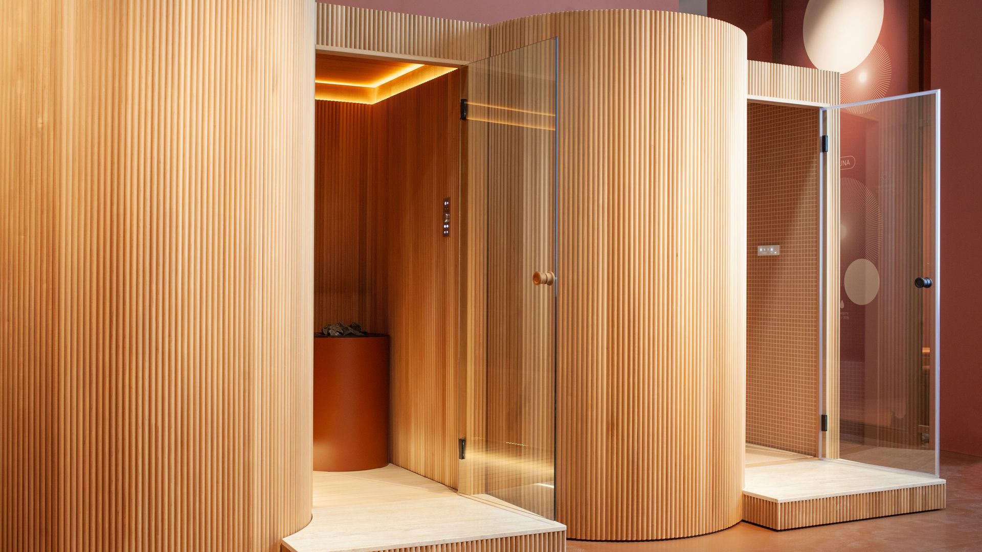 Photo: archiproducts.com Patricia Urquiola Designs Baluar: Effe's New Bastion-Inspired Sauna and Hammam Collection