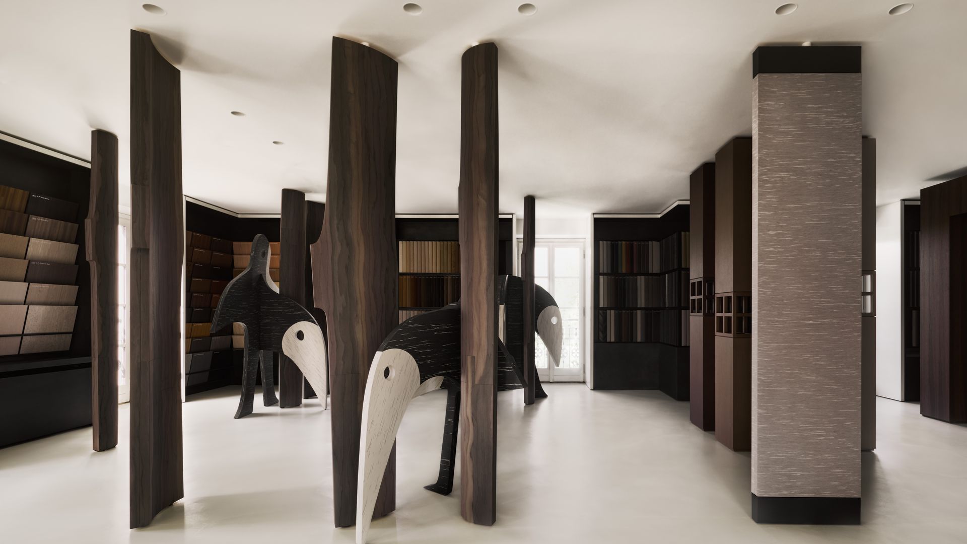 The new ALPI wood surface designed by Yabu Pushelberg