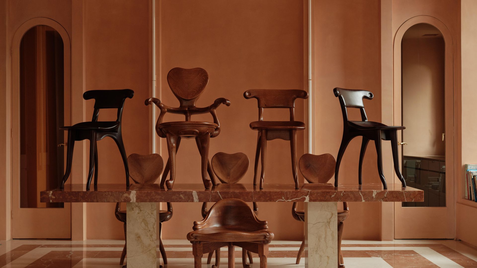 Furniture by Antoni Gaudí, revisited by BD Barcelona