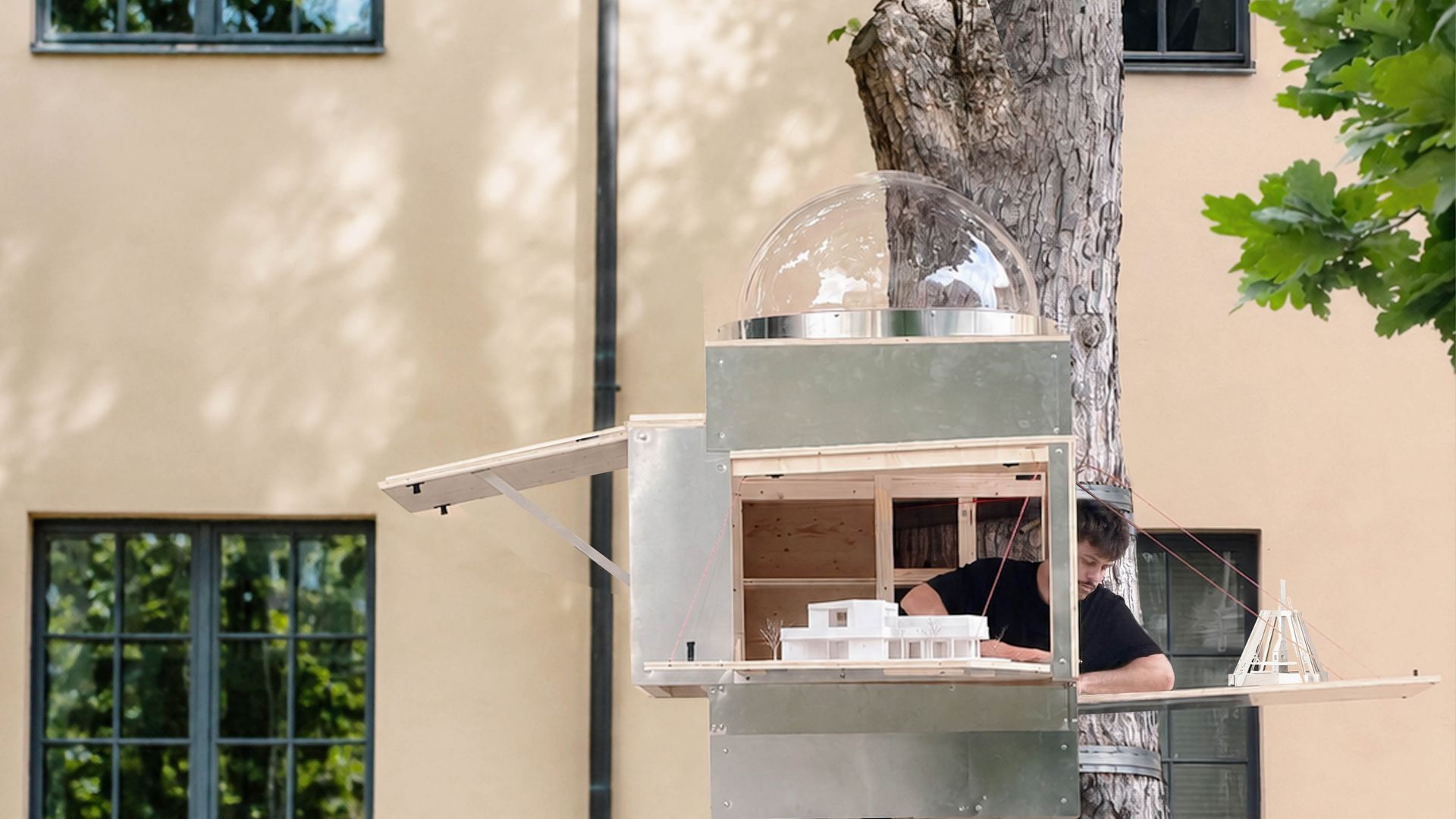 What Does an Architecture Office Need? Just 1 Sqm and a Tree