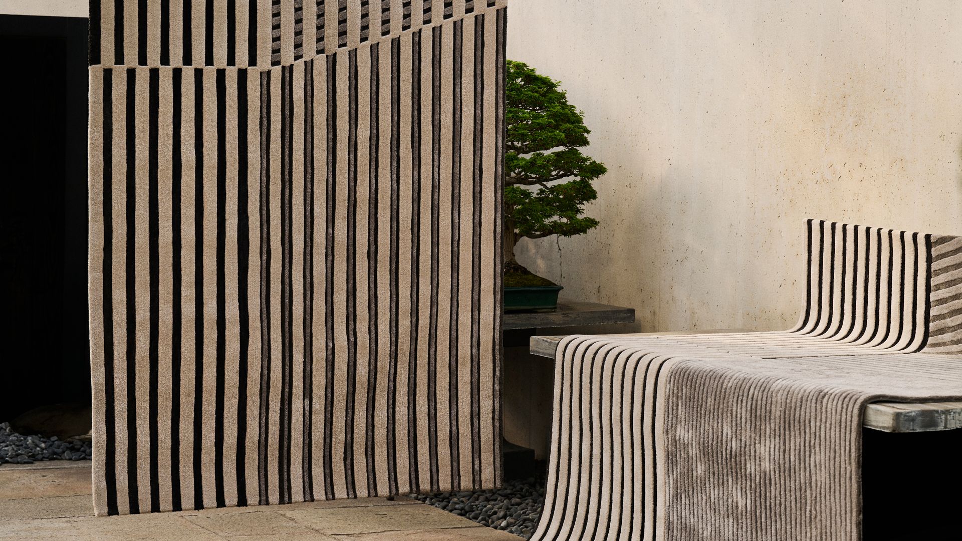 Jaipur Rugs × 隈研吾「FACES」（jaipur-rugs × Kengo Kuma）